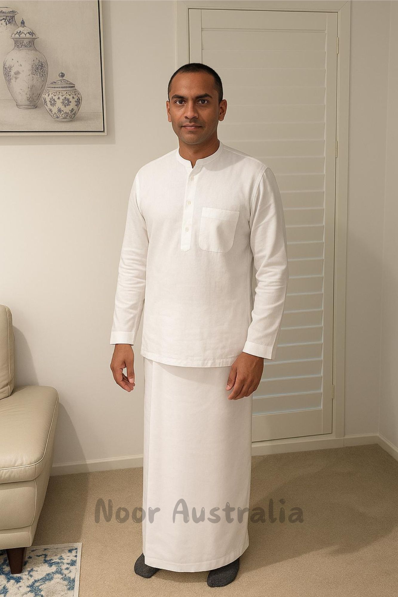 Sri Lankan White National Suit – NRHM815