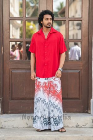 Sri Lankan Printed Sarong (Sarong Only)– NRAW213